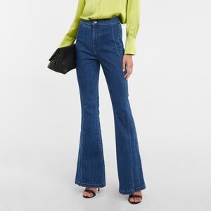 VERONICA BEARD Sheridan with Seams Flare Jeans 29 NWT